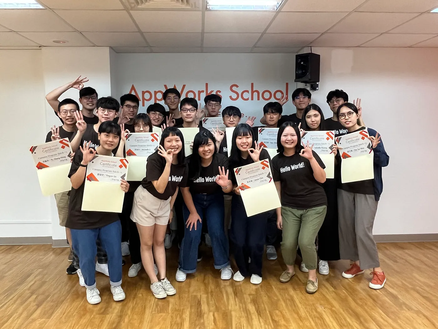 Campus Program #3 畢業合照